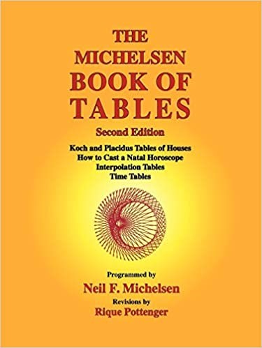 The Michelsen Book of Tables 2nd Edition